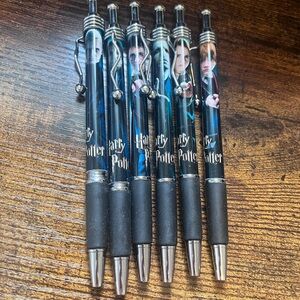 Warner Bros. Harry Potter Pens - Black and Silver